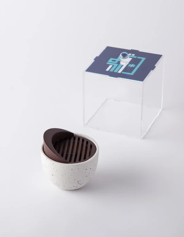 Distinctive pottery incense burner
