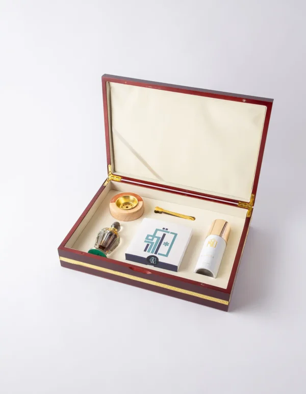 Datura perfume with incense, with an incense burner, tongs, and a mixture - Image 2